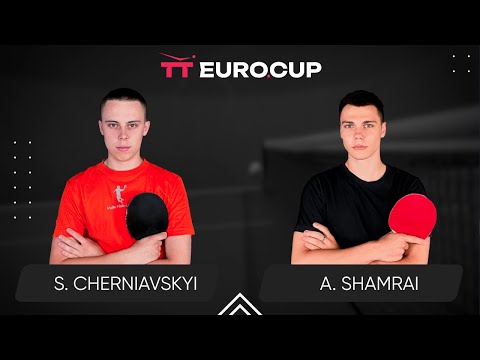 16:20 Serhii Cherniavskyi -  Andrii Shamrai 13.04.2024 TT Euro.Cup Ukraine Star. TABLE 3