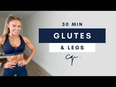30 Min GLUTES & LEG WORKOUT at Home | Ankle Weights Optional