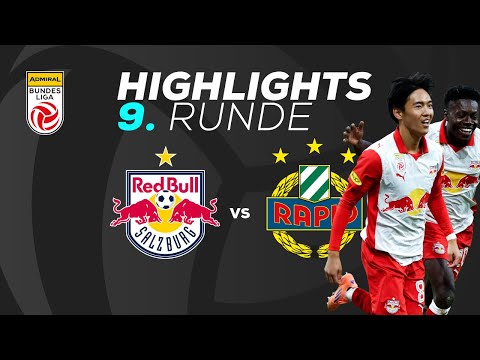 FC Red Bull Salzburg - SK Rapid 9. Runde ADMIRAL Bundesliga 2025/26
