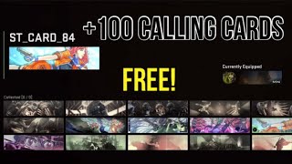 How To Unlock All Calling Cards/Emblems On MW2!