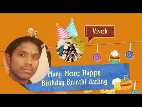 Kranthi  birthday