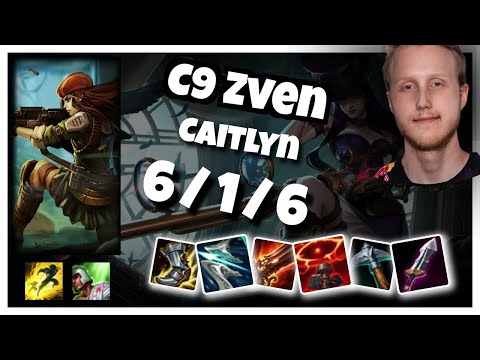 Caitlyn C9 Zven BOT (6/1/6) - v11.5
