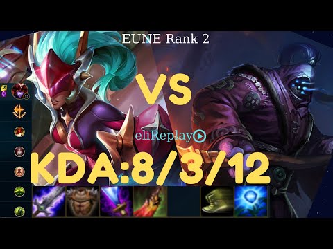 Rank 2 | Shyvana vs Jax ( TOP) -KDA: 8/ 3/ 12 | EUNE Challenger  | League of Legends