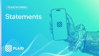 Plaid Statements in 3 Minutes