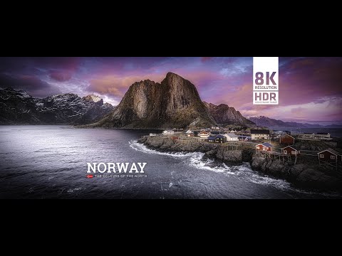 Norway - The colours of the North / Relaxation Film // 21:9 8k HDR