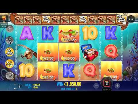 Big Bass Bonanza 10x Multiplier Bonus Game - Top Video Slot, When it Pays