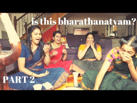 dancers react to Bharathanatyam in Indian cinema | part 2