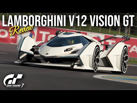 Thumbnail for Gran Turismo 7 - Lamborghini V12 Vision GT REVIEW by Lamborghini Lambo V12 Vision Gran Turismo