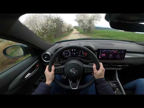 2023 Alfa Romeo Tonale Q4 PHEV 280 HP (Veloce) | POV Test Drive