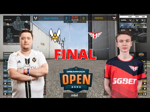 Vitality vs Heroic - NUKE map 2 - GRAND FINAL - DreamHack Open Fall 2020
