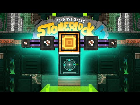 Stoneblock 4 Minecraft Modpack EP15 World Engine Autocrafting