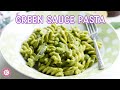 Spinach green sauce pasta recipe | Summer vegetable recipes | Lunch recipes