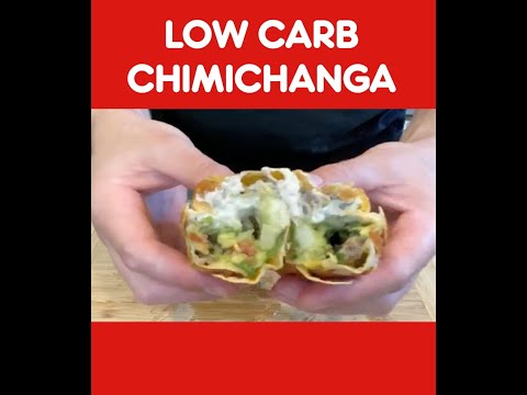 Crispy Beef Chimichanga for ✅Only 13g Net Carbs