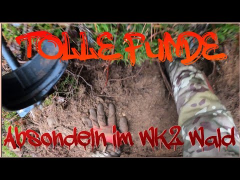 🌲Absondeln im WK2 Wald bringt tolle Funde ans Tageslicht🌲.#metaldetecting #treasurehunt #sondeln#ww2
