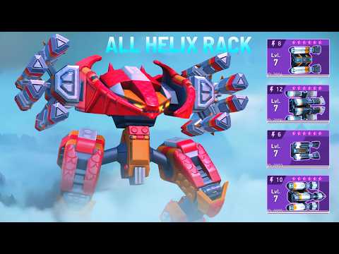 Stalker with Helix Rack 6 8 10 12 - Mech Arena