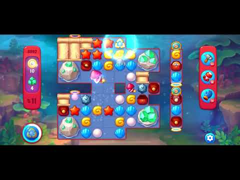 Fishdom Hard level 8992 no boosters フィッシュダム