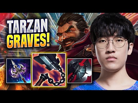 TARZAN IS A MONSTER WITH GRAVES! - LNG Tarzan Plays Graves JUNGLE vs Nocturne! | Season 2023