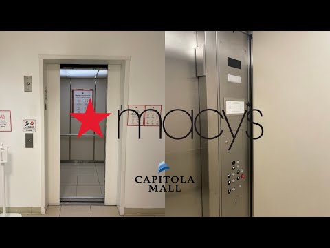 Modded Montgomery Hydraulic Elevator - Macy's - Capitola Mall in Capitola, CA.
