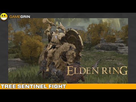 Elden Ring Tree Sentinel Boss Fight