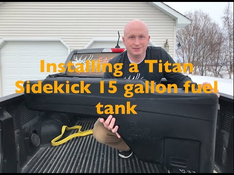Installing a Titan Sidekick Fuel Tank on Ford Ranger