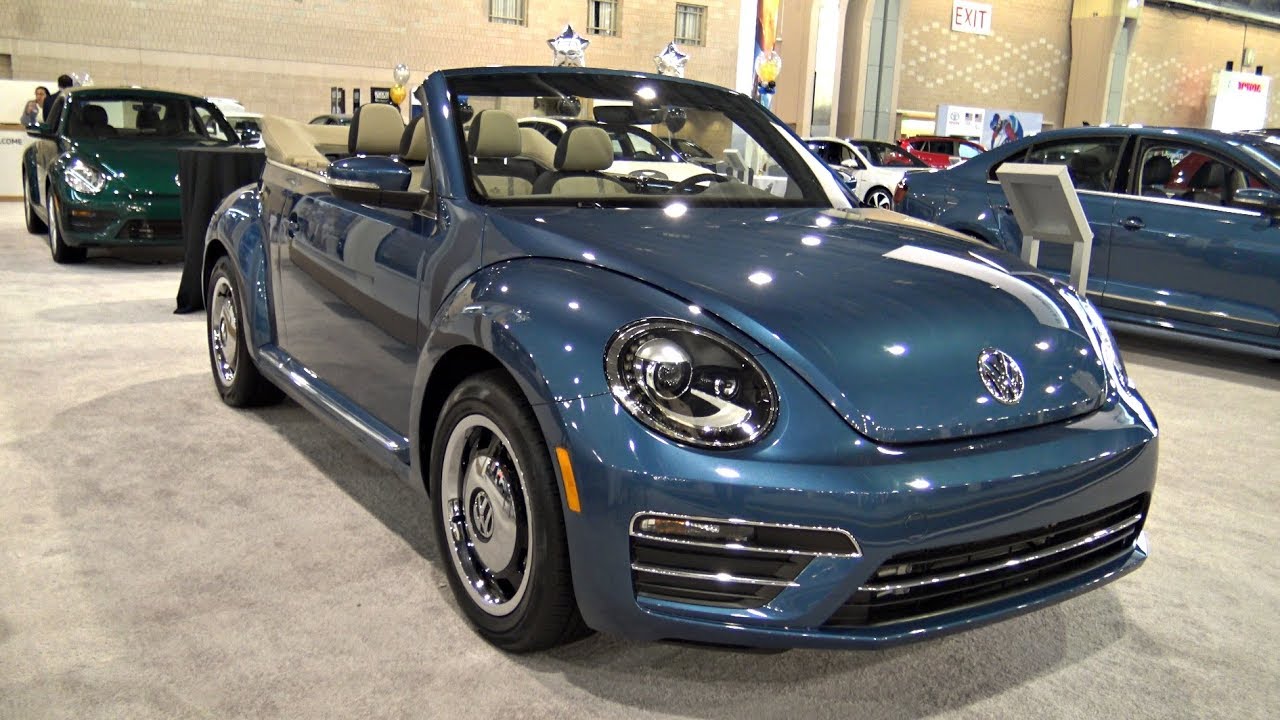 2018 VW Beetle Convertible TURBO Car POV Review