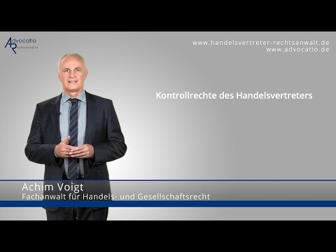 Kontrollrechte und Provisionsabrechnungen im Handelsvertreterrecht | Advocatio München