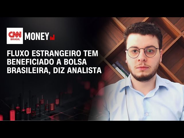 Fluxo estrangeiro tem beneficiado a bolsa brasileira, diz analista | MONEY NEWS