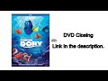 Closing To Finding Dory 2016 DVD