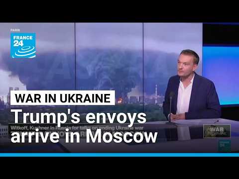 US envoys Witkoff, Kushner arrive in Moscow for talks on peace in Ukraine