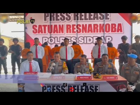 POLRES SIDRAP UNGKAP KASUS NARKOBA