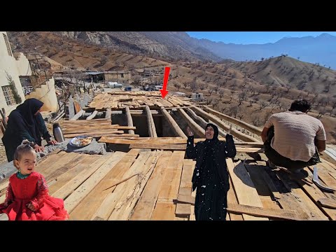 Documentary on the life of nomadic love and affection "Building tourist huts from the Hassan family"