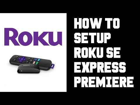 Roku SE Setup - How To Setup Roku Express - How To Setup Roku Premiere Instructions, Guide, Help