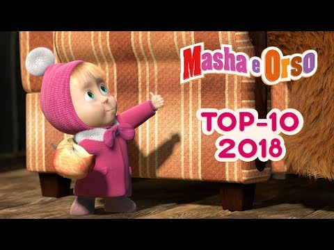 Masha e Orso - Top 10 ???? I Migliori Episodi Del 2018 - Cartoni animati per bambini