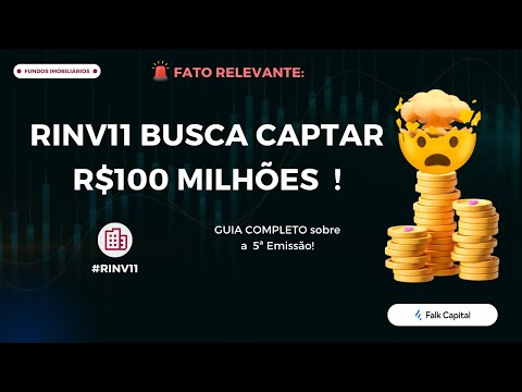 Thumbnail do vídeo: RINV11: A Nova EMISSÃO vai DILUIR seu PATRIMÔNIO? Descubra o Direito de PREFERÊNCIA! 