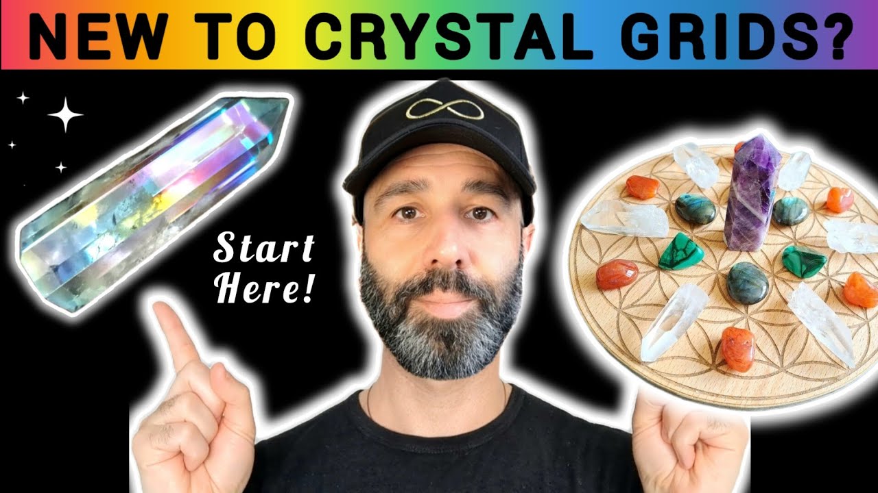 CRYSTAL GRIDS For Beginners ✨️( Start Here!) Must Have Crystals For Crystal Grids