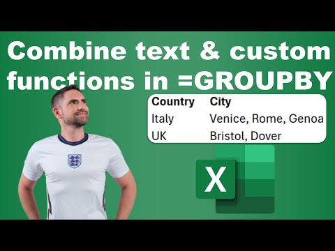 Excel Unleashed: Master GROUPBY for Text & Custom Function Magic!