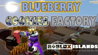Blueberry Cookies made by Turkeys a Roblox Islands build tutorial