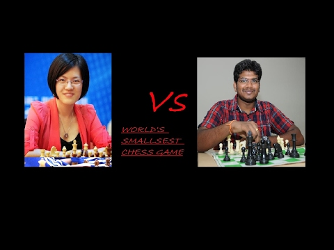 World's smallest game!! Hou Yifan  Vs Lalit Babu M R