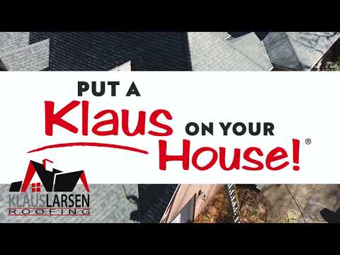 Let Klaus Clean Your House! (Well.....The Roof!)