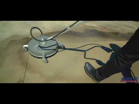 Able Sales HM1804 Round Floor Washer 46cm with Handle