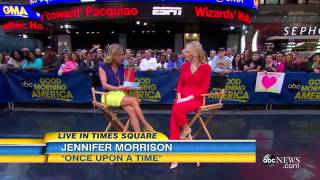 Jennifer Morrison on Good Morning America (08.05.2015) 