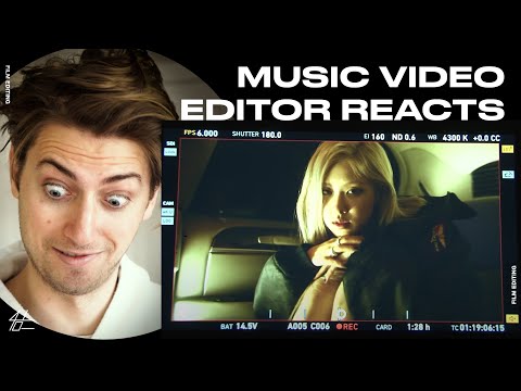 Video Editor Reacts to MAKING FILM Rosé 'On The Ground' M/V