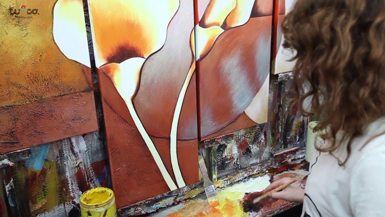 Cuadros pintados a mano