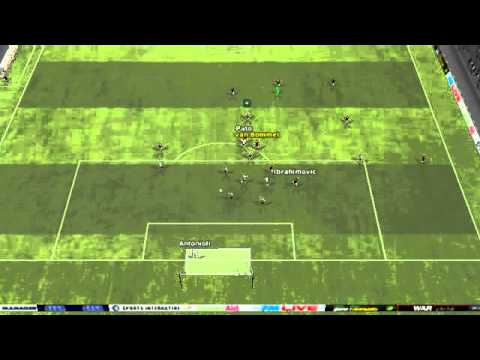 Cesena vs A.C. Milan - Pato Goal 49 minutes