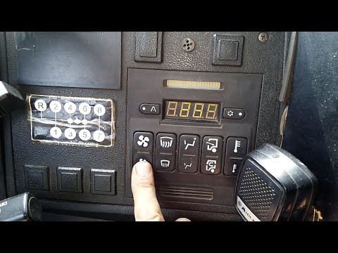 Тягач МАЗ вентилятор печки иногда перестает включаться