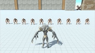 x10 Werewolf VS Every Boss - Animal Revolt Battle Simulator