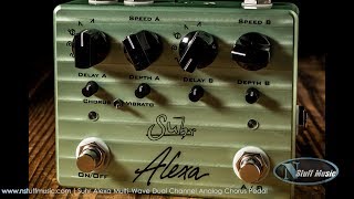 Video thumbnail for Suhr Alexa Multi-Wave Dual Channel Analog Chorus Pedal by N Stuff Music