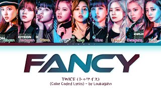 TWICE (トゥワイス) - FANCY (Japanese Ver.) Lyrics (Color Coded Lyrics)