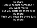 You Gotta Be There - The Knack Lyrics