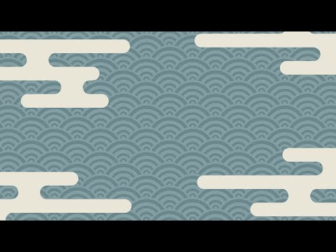 【無料動画素材】和柄背景 フリー背景素材